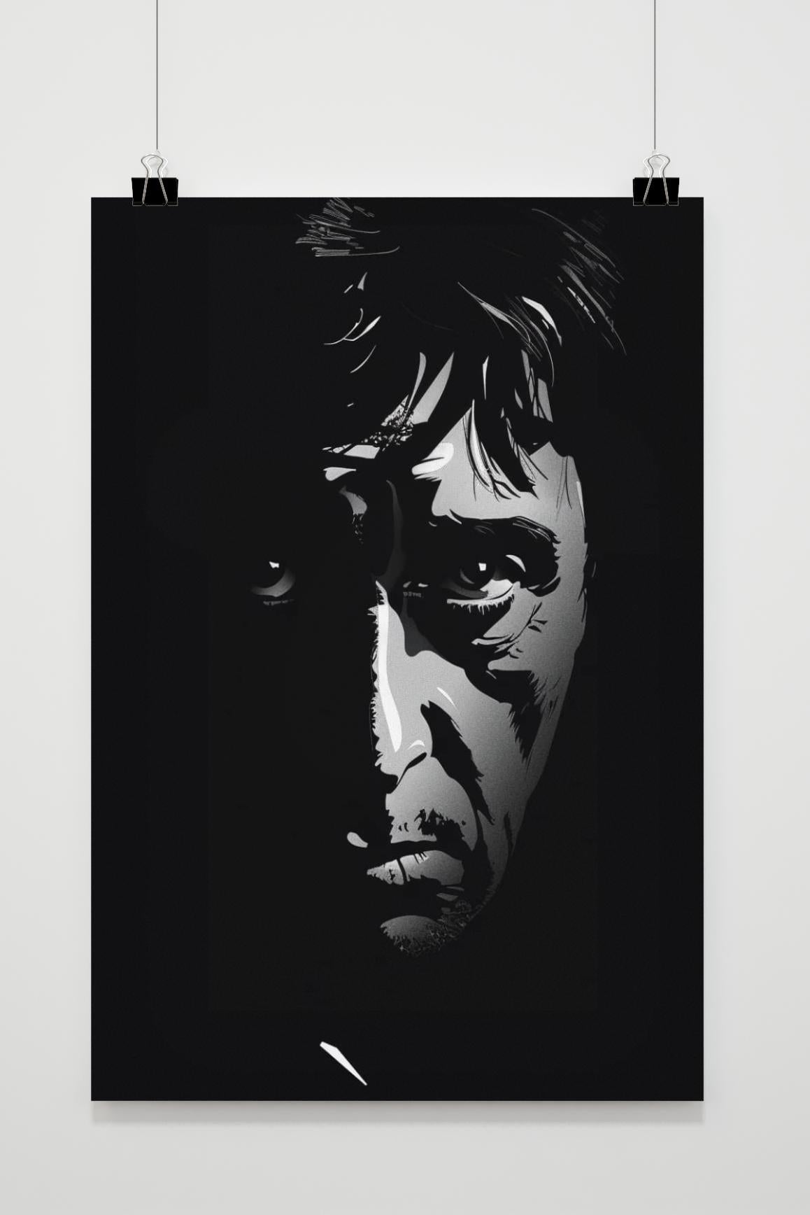 Affiche Al Pacino Noir et Blanc de 25 Artstreet