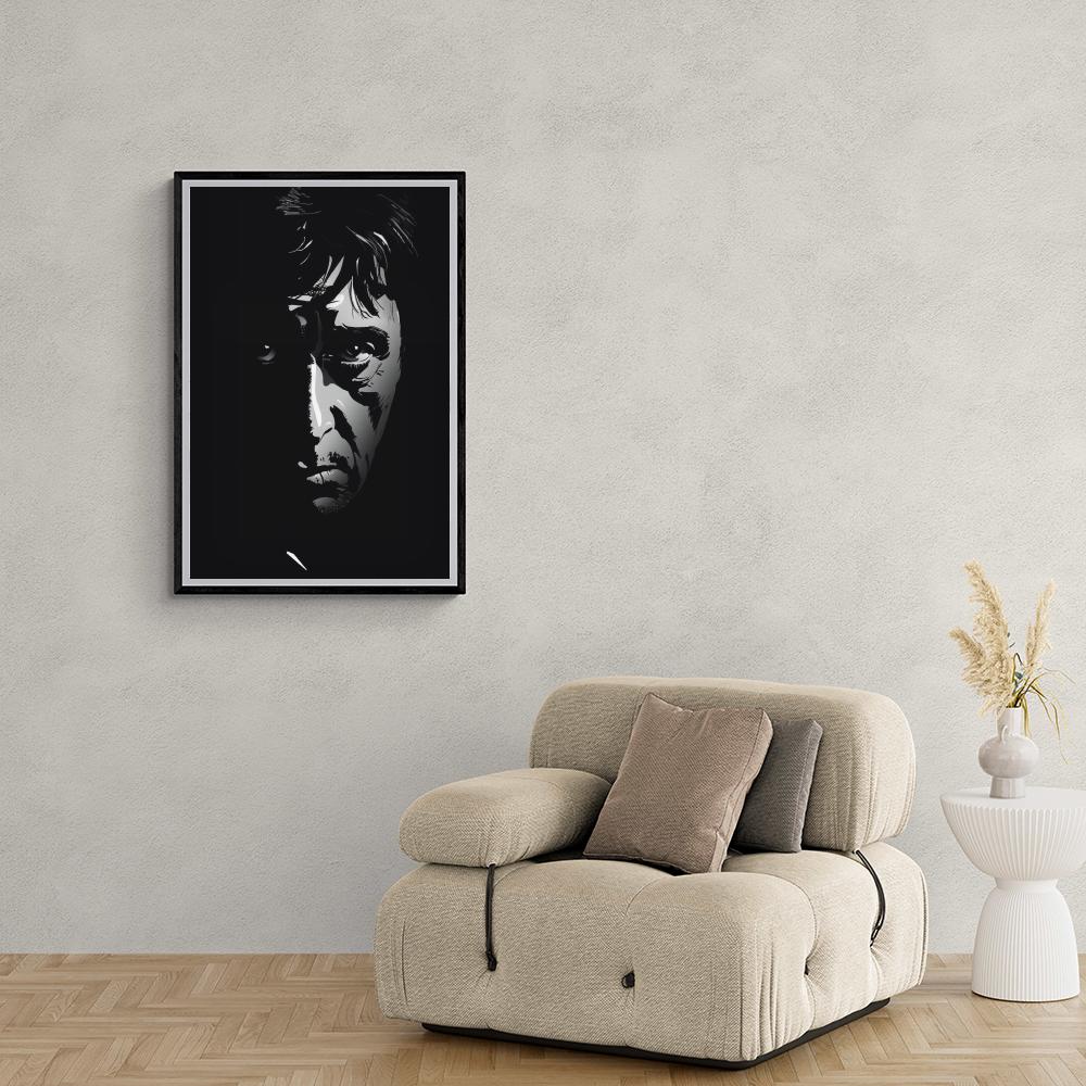 Al Pacino Zwart Wit