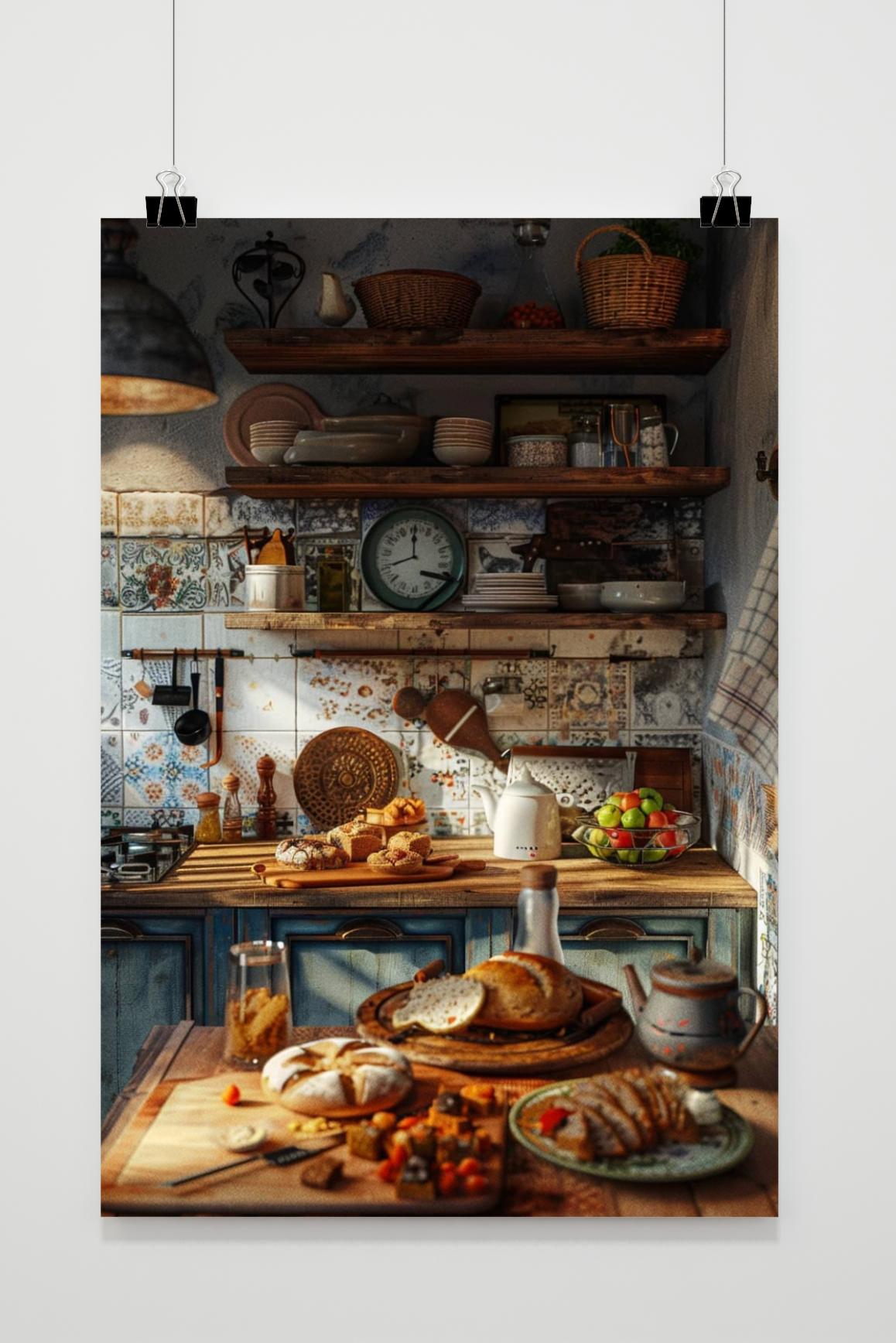 Affiche Cuisine Cosy de 25 Artstreet