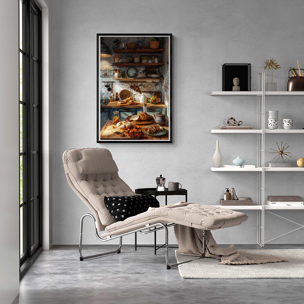 Cuisine Cosy dans un intérieur
