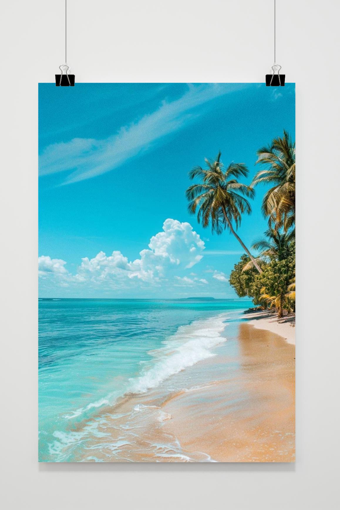 Affiche Plage Tropicale de 25 Artstreet