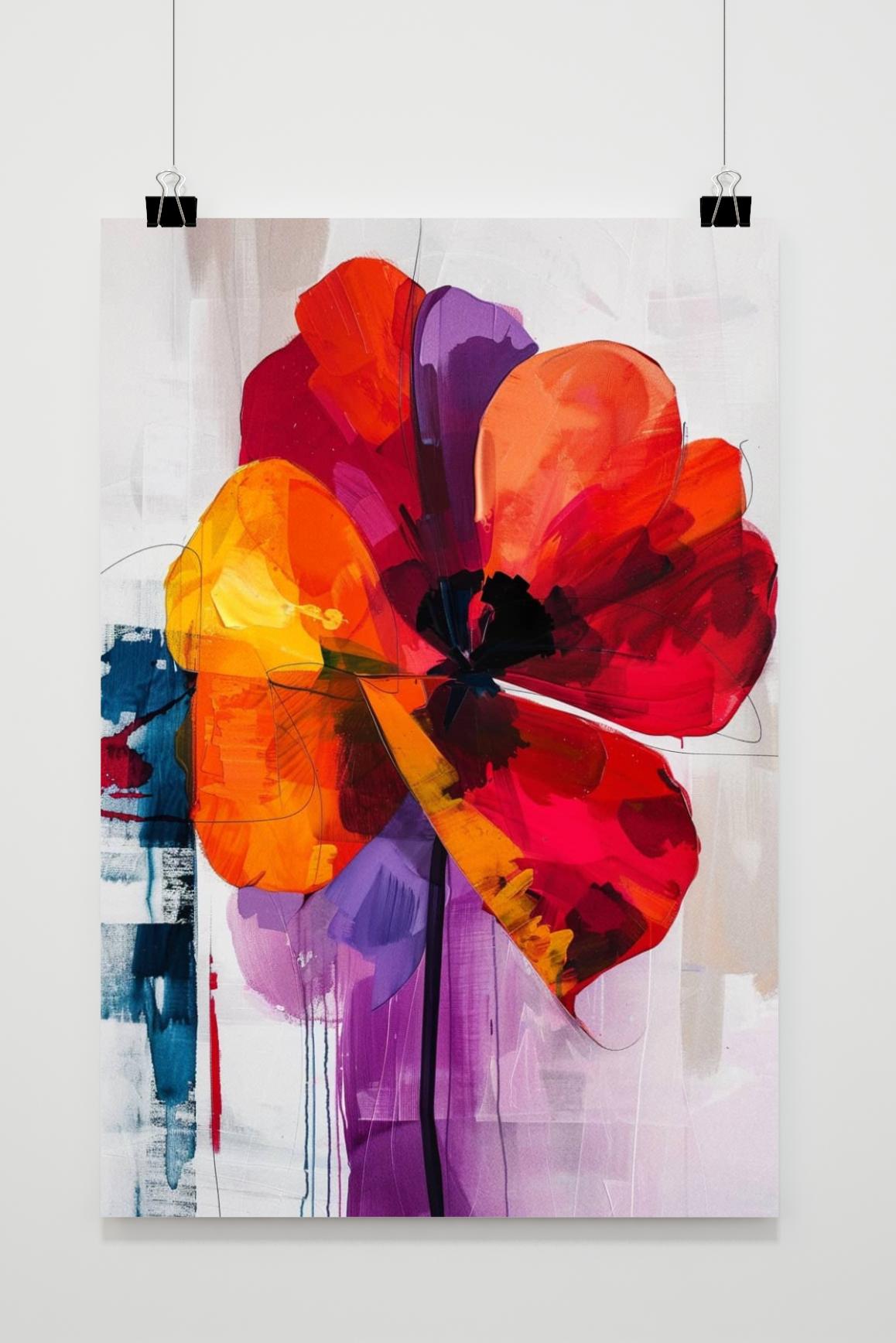 Affiche Art Floral de 25 Artstreet