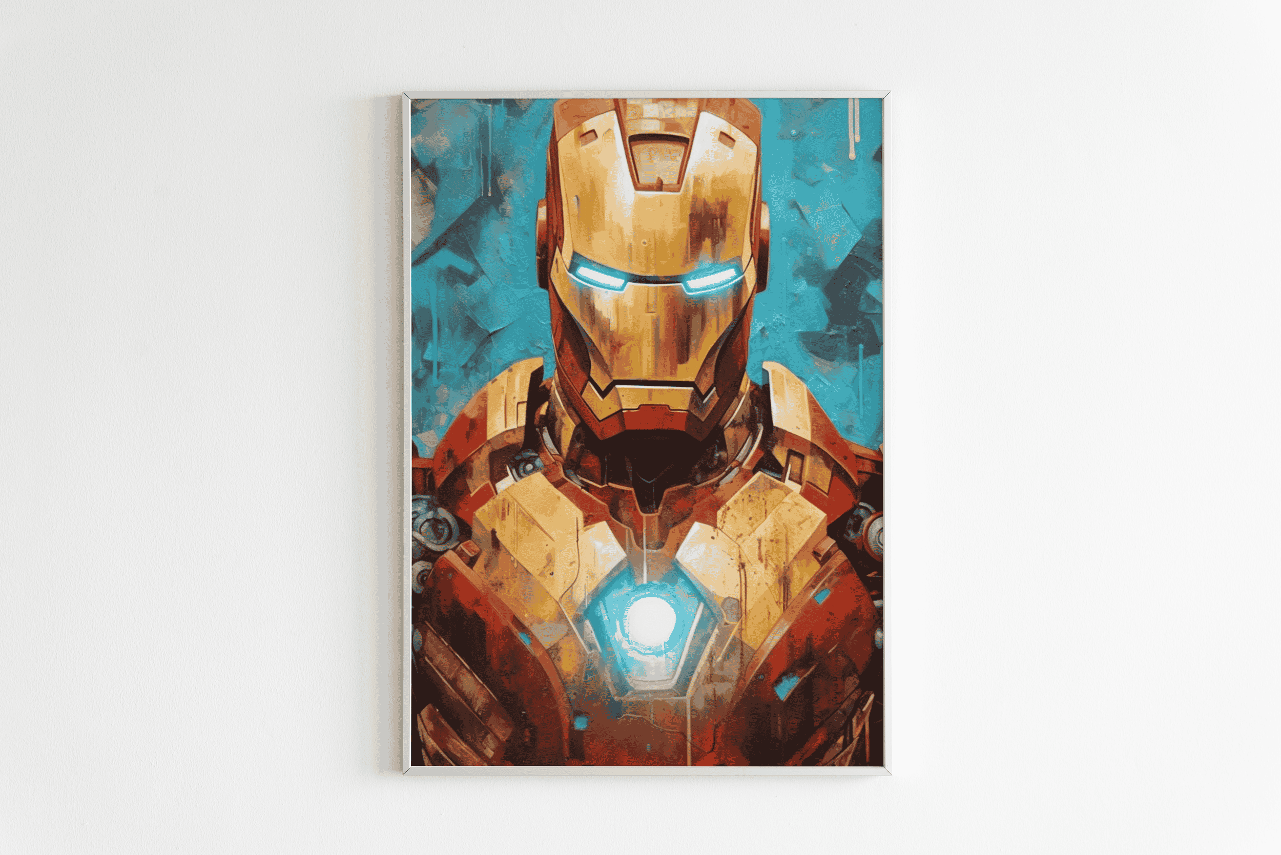 Iron Man Abstract