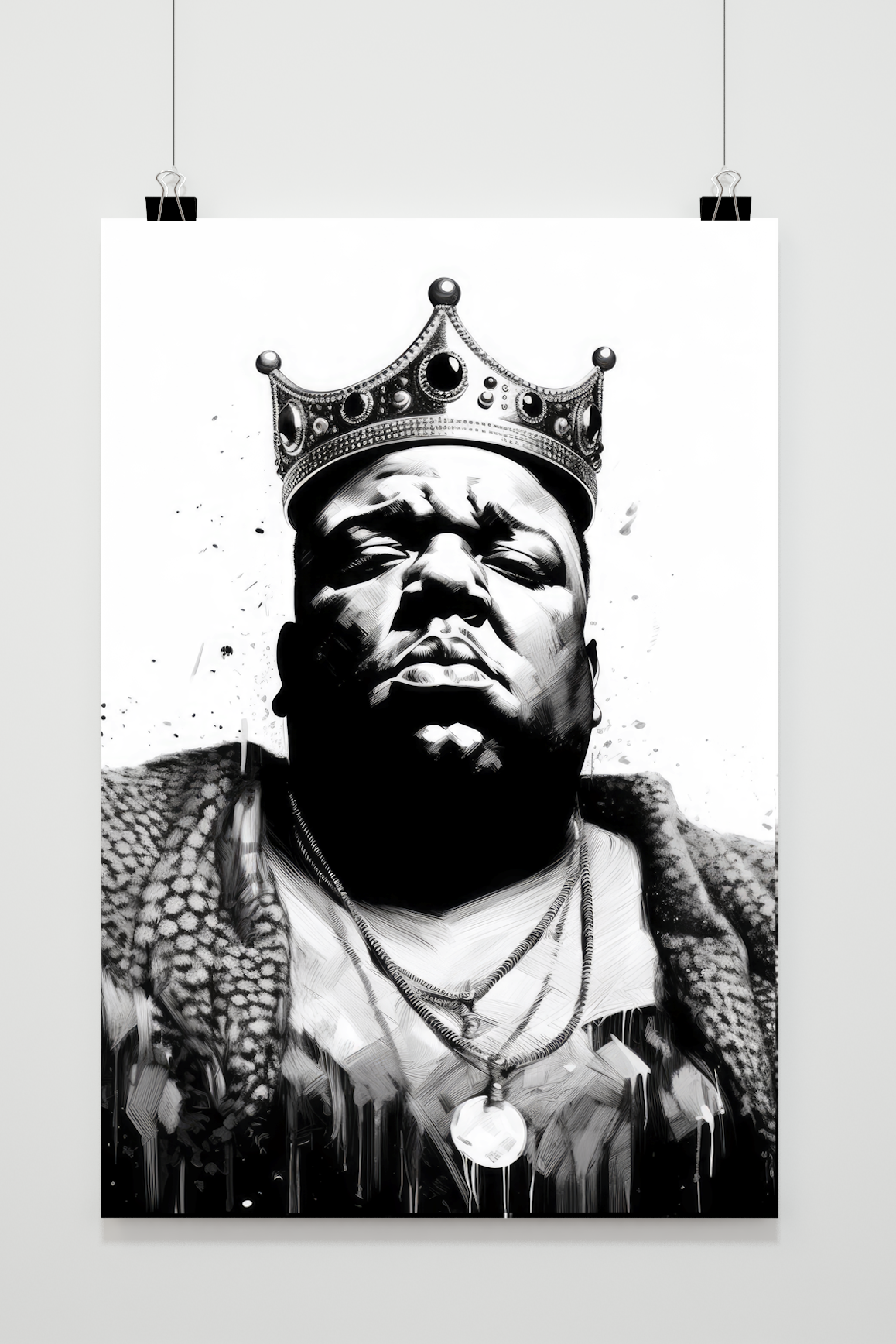 Póster Biggie Smalls de 25 Artstreet