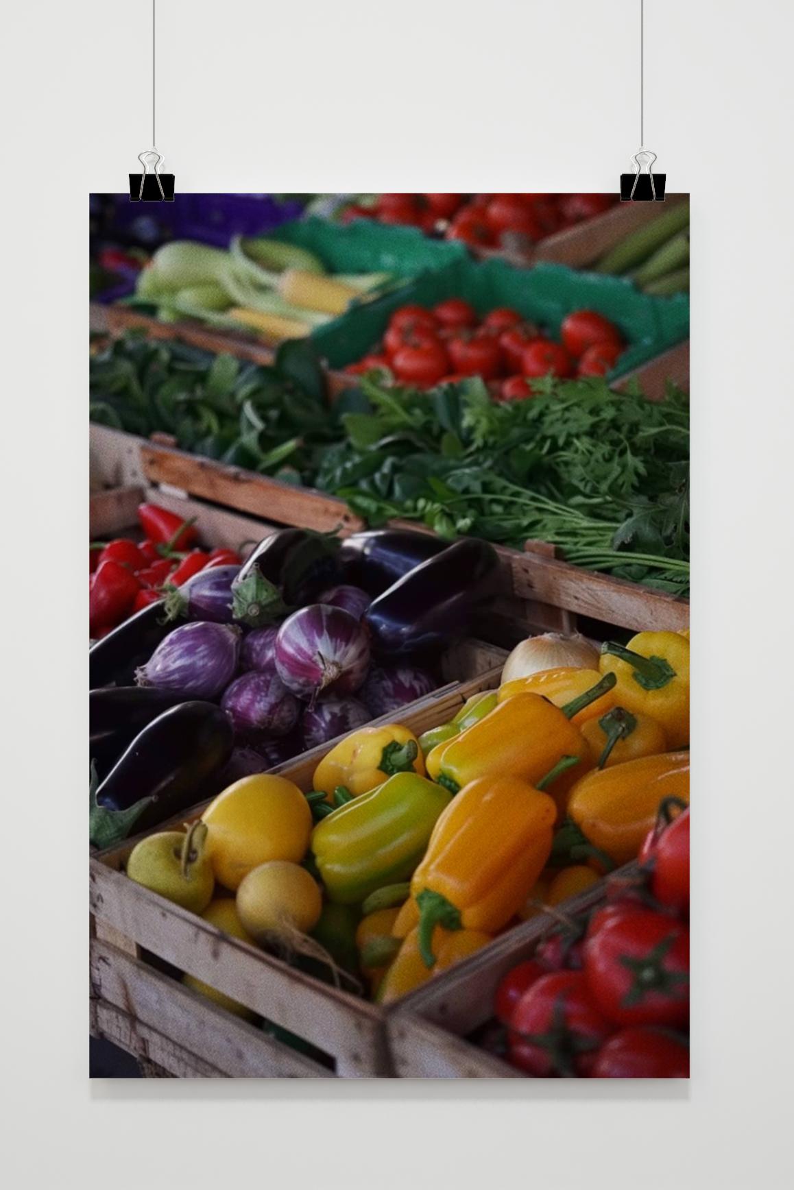 Affiche Marché Fermier de 25 Artstreet