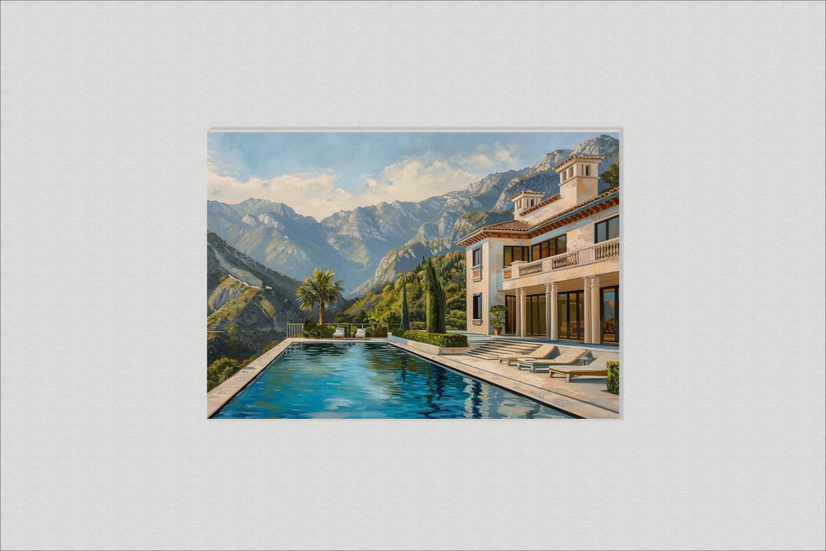 Villa de Montagne dans un intérieur