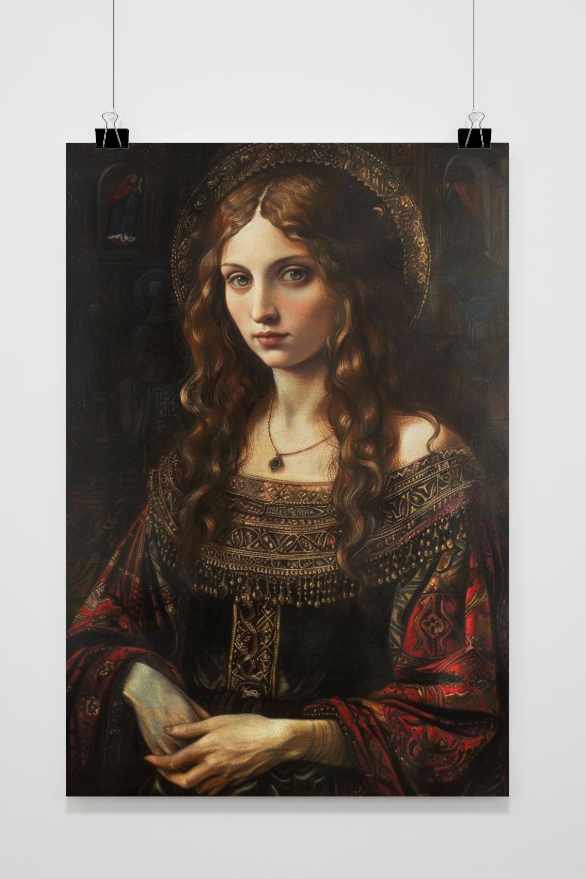 Affiche Portrait Vintage de 25 Artstreet