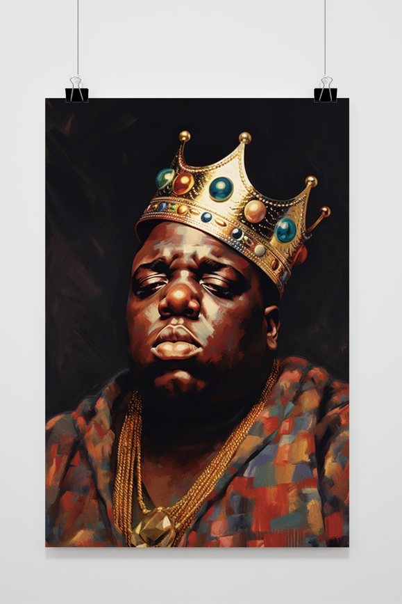 Póster Biggie Smalls de 25 Artstreet