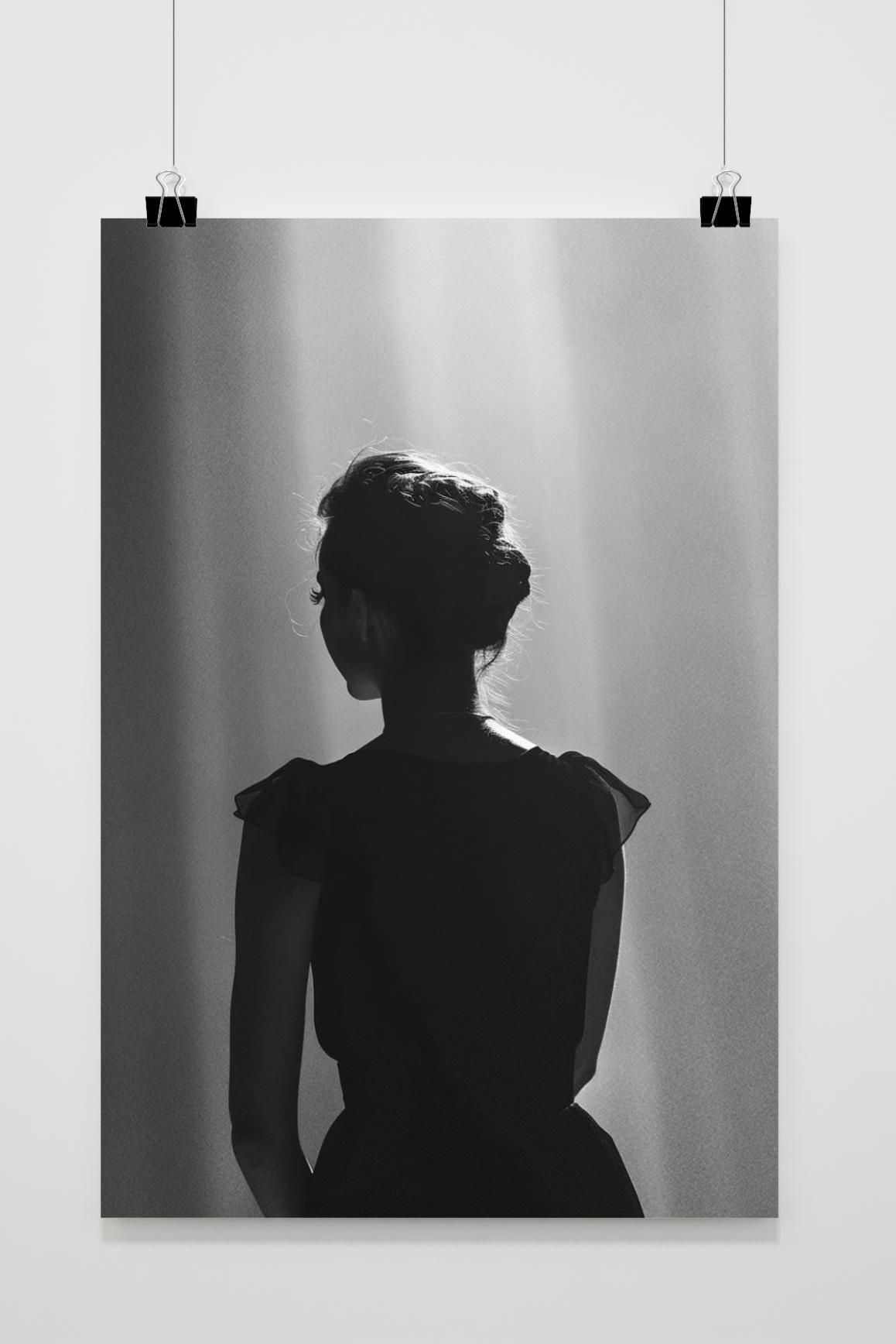 Affiche Femme de Dos de 25 Artstreet