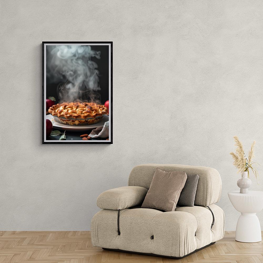 Tarte aux Pommes dans un intérieur
