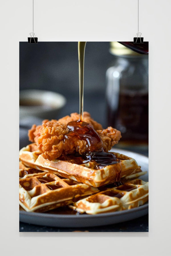 Kip en Wafels poster