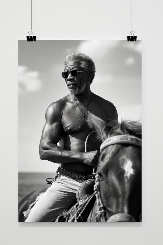 Morgan Freeman Paard