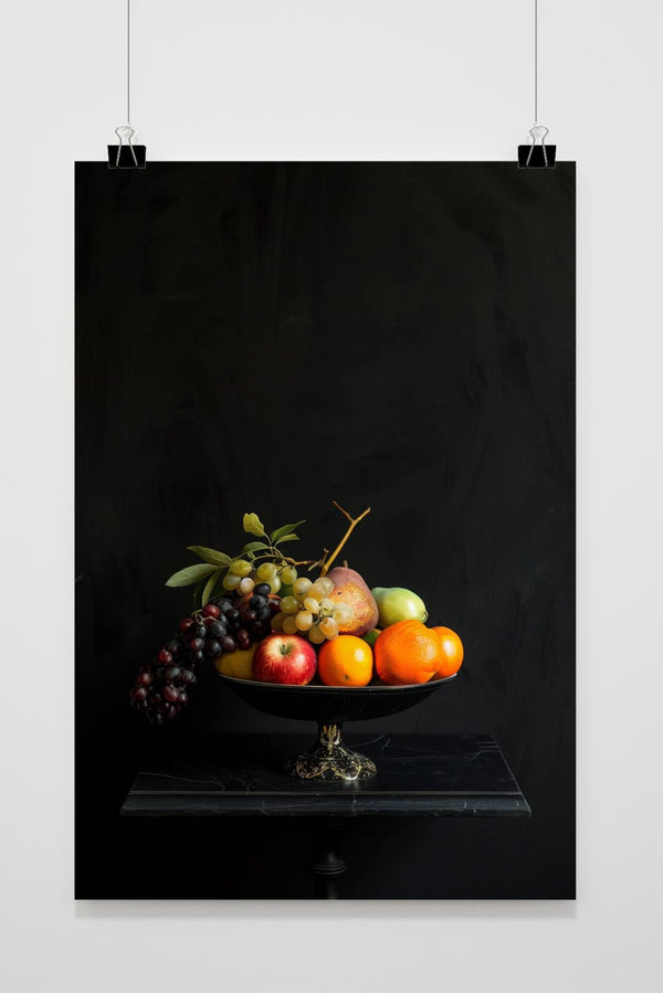 Fruitschaal poster