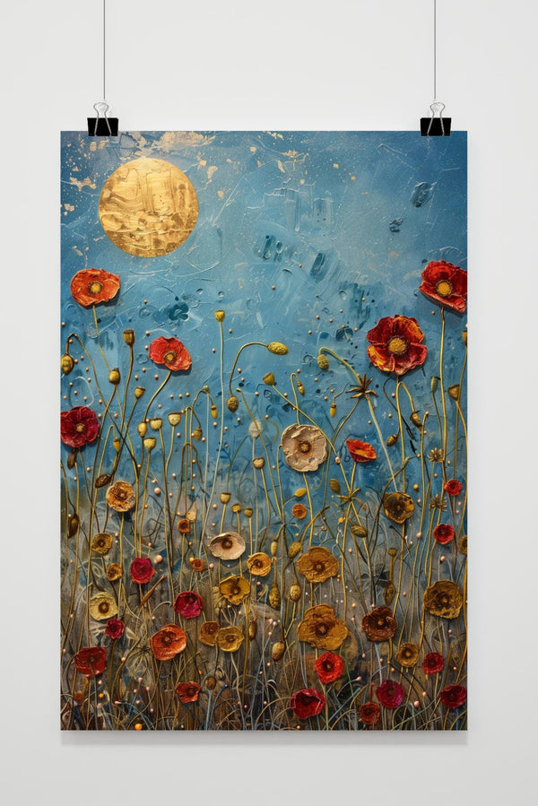 Mohnblumen Poster