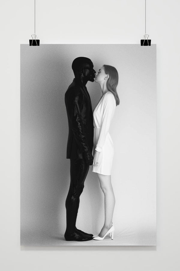 Póster Hombre Mujer Yinyang
