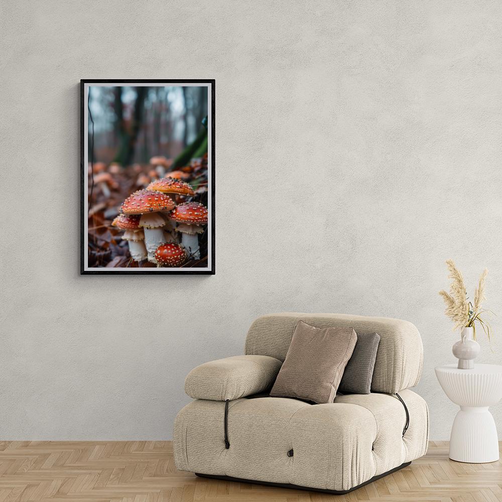 Forêt de Champignons dans un intérieur