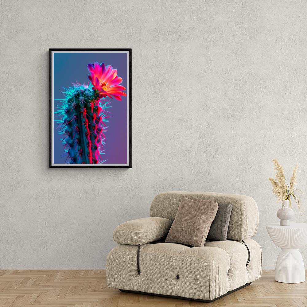 Fleur de Cactus dans un intérieur