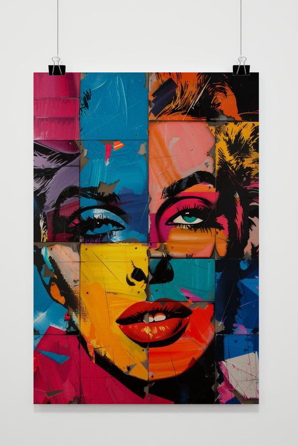 Marilyn Monroe Kunst poster