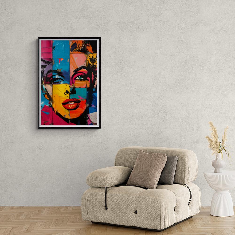 Marilyn Monroe Art dans un intérieur