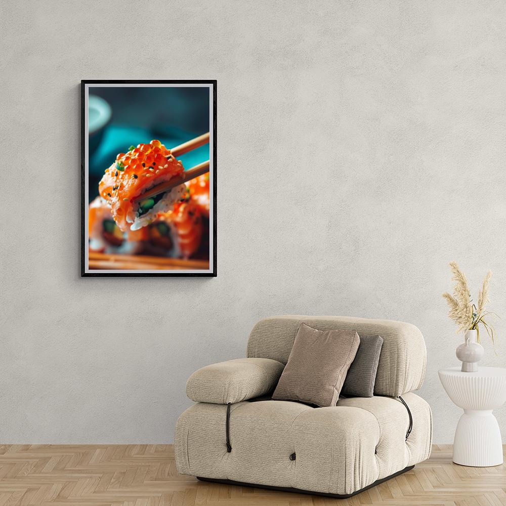 Rouleaux de Sushi dans un intérieur