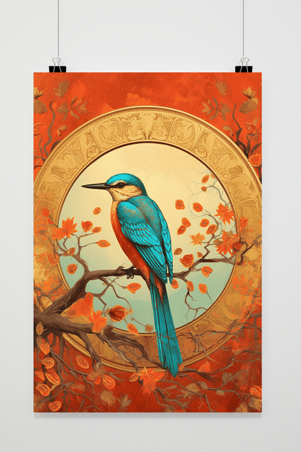 Affiche Zen Vogel