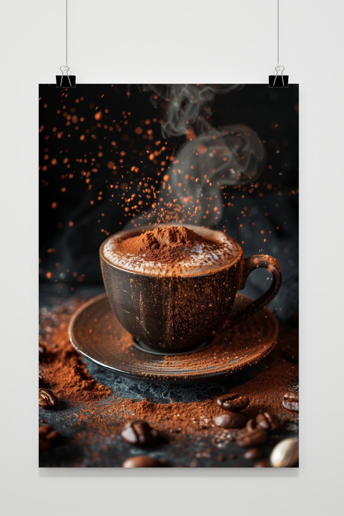 Affiche Cappuccino de 25 Artstreet