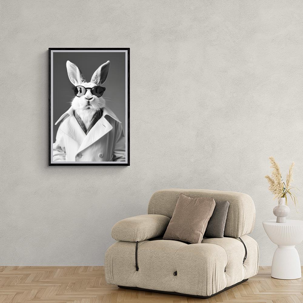 Lapin Mode dans un intérieur