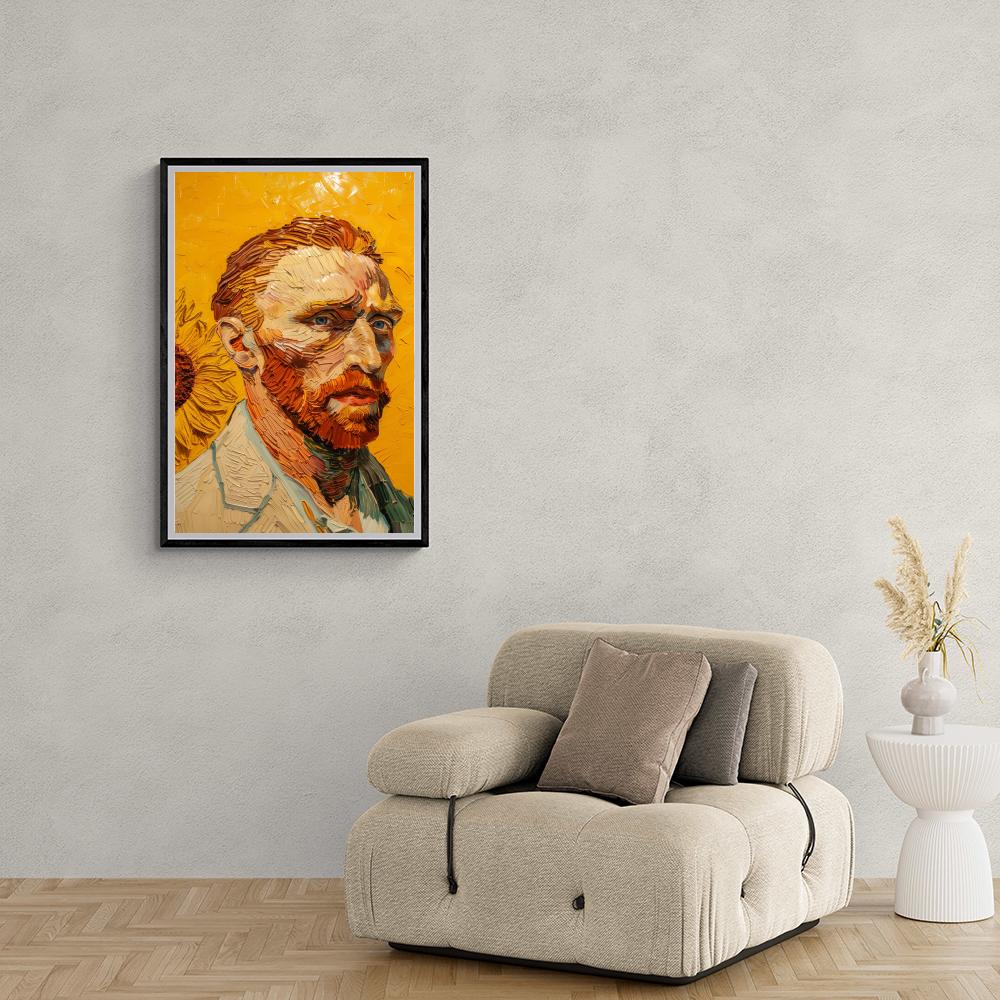 Vincent van Gogh dans un intérieur