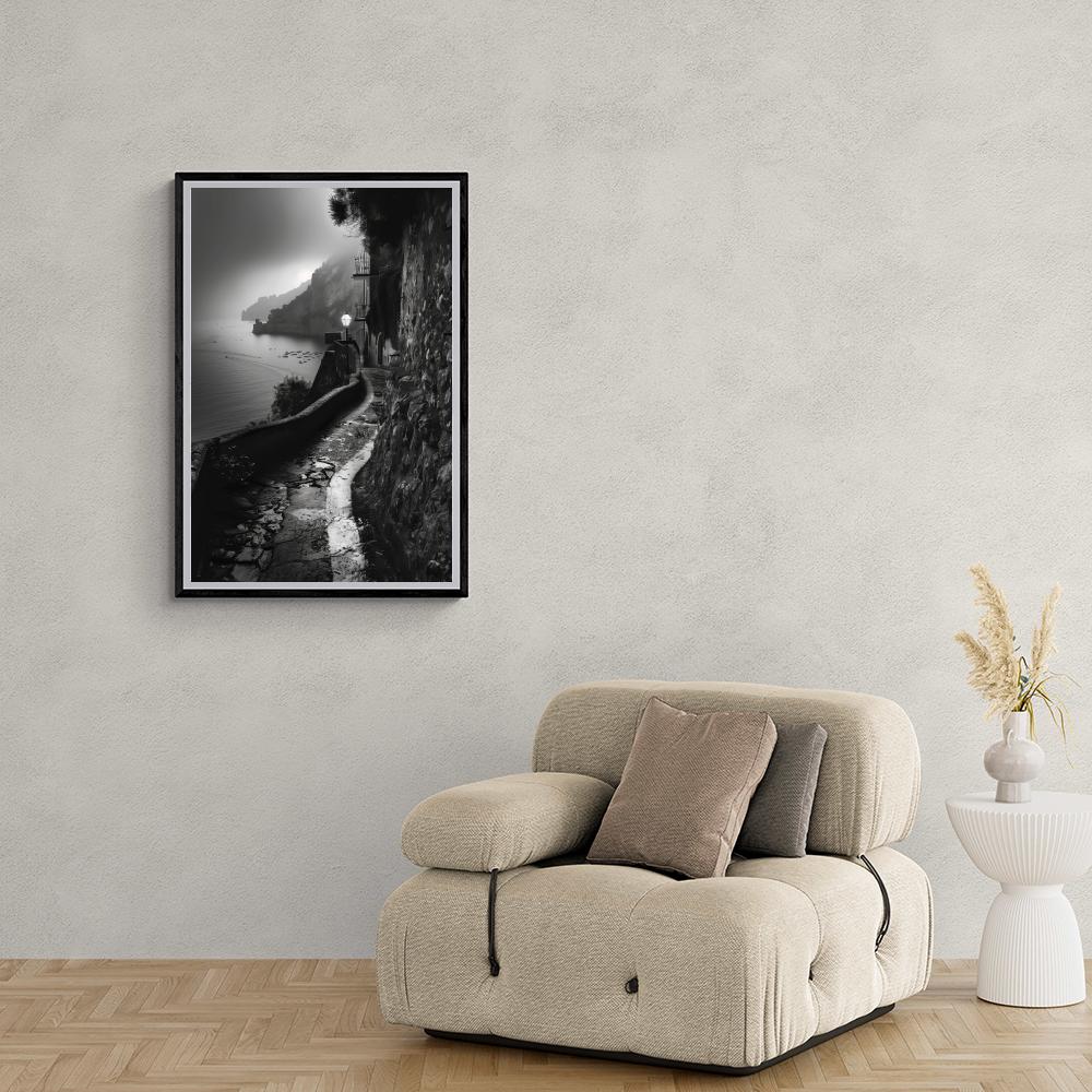 Amalfi Noir et Blanc dans un intérieur