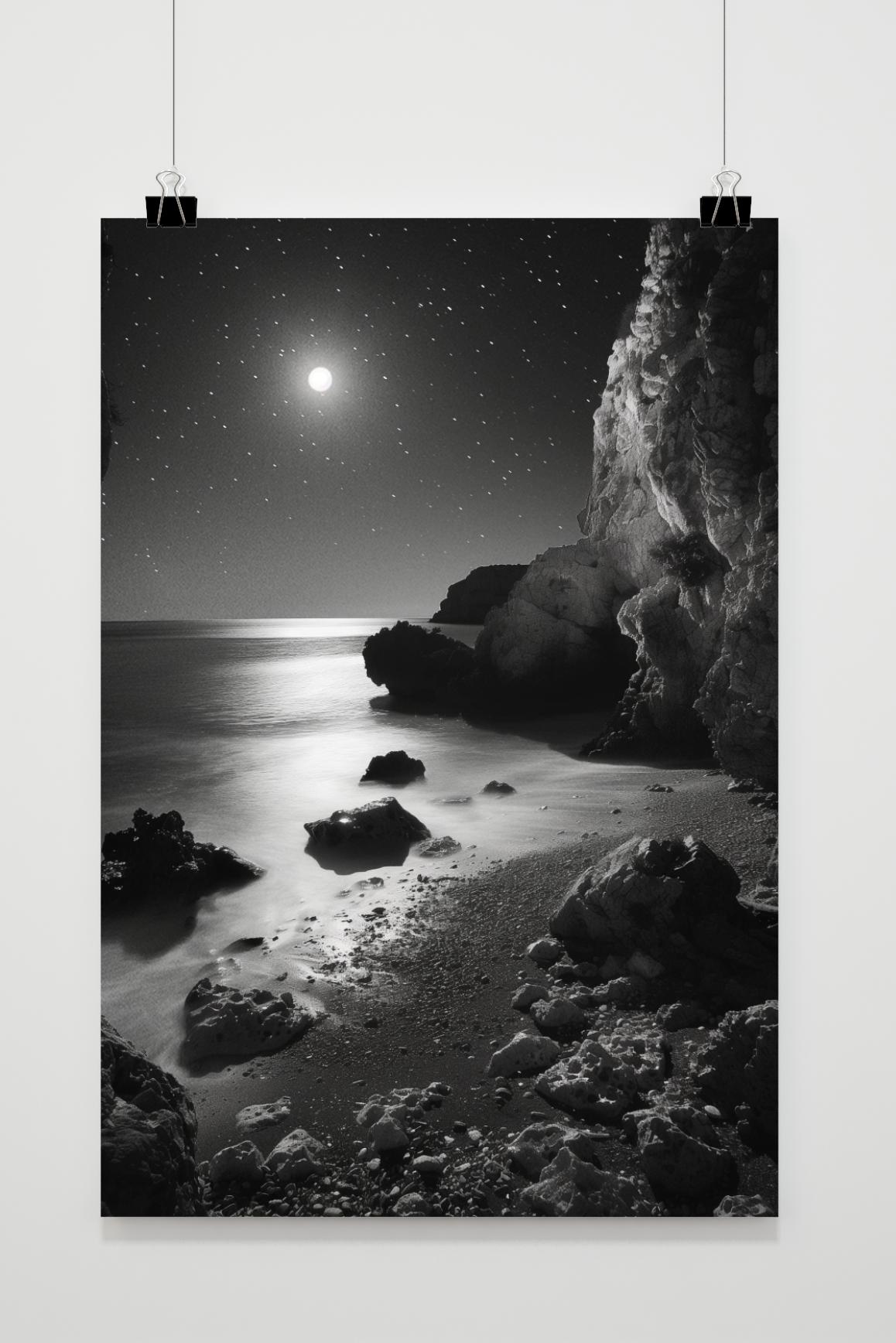 Affiche Algarve de Nuit de 25 Artstreet