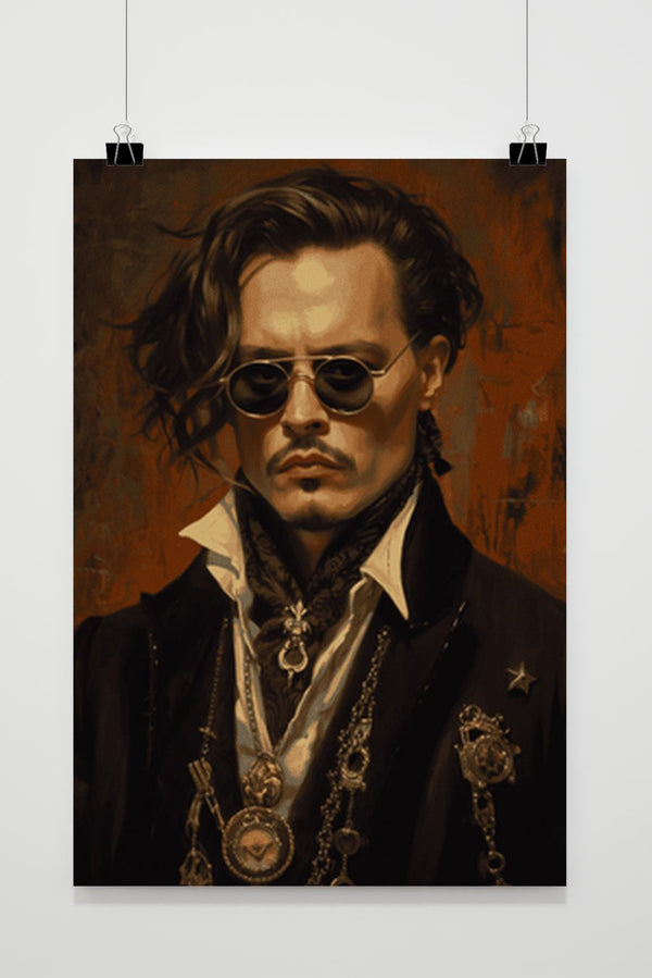 Johnny Depp Vintage poster