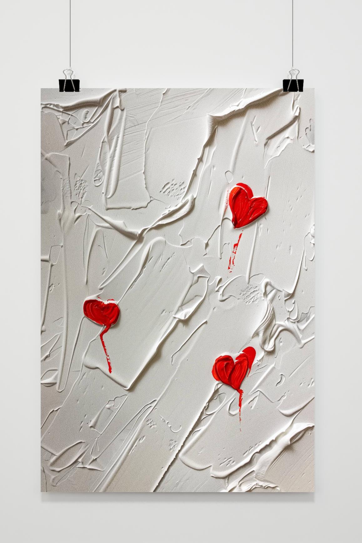 Affiche Cœurs de 25 Artstreet