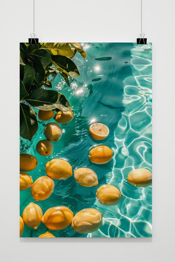 Póster Limones Verano