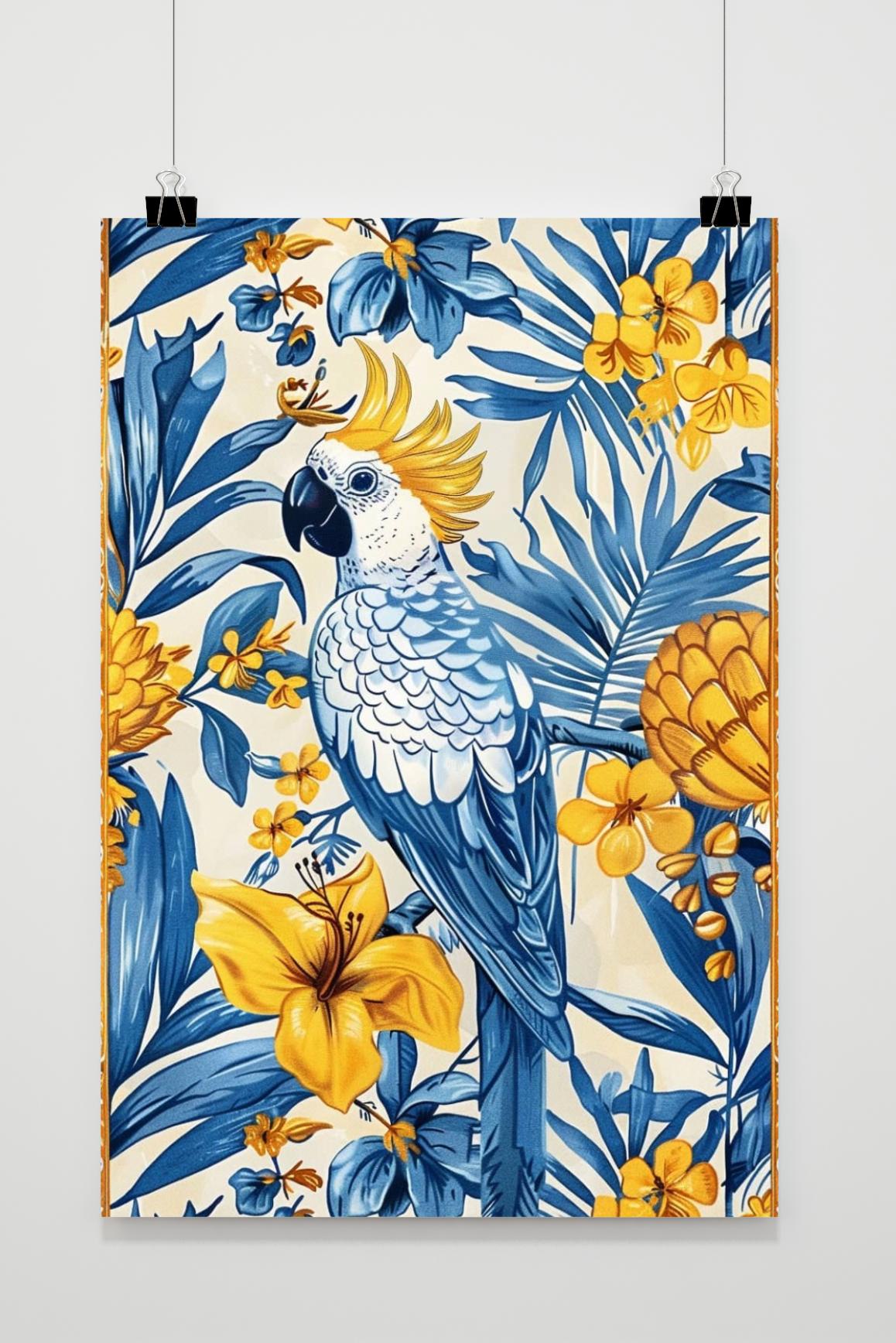 Affiche Perroquet de 25 Artstreet