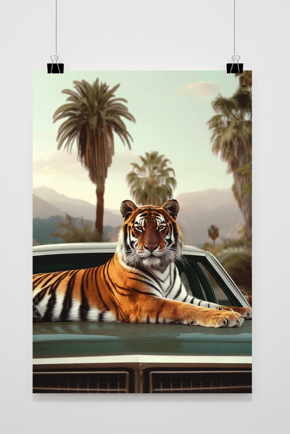 Affiche Tigre de 25 Artstreet