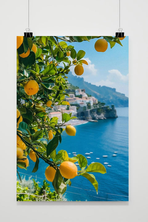 Amalfi Lemons poster