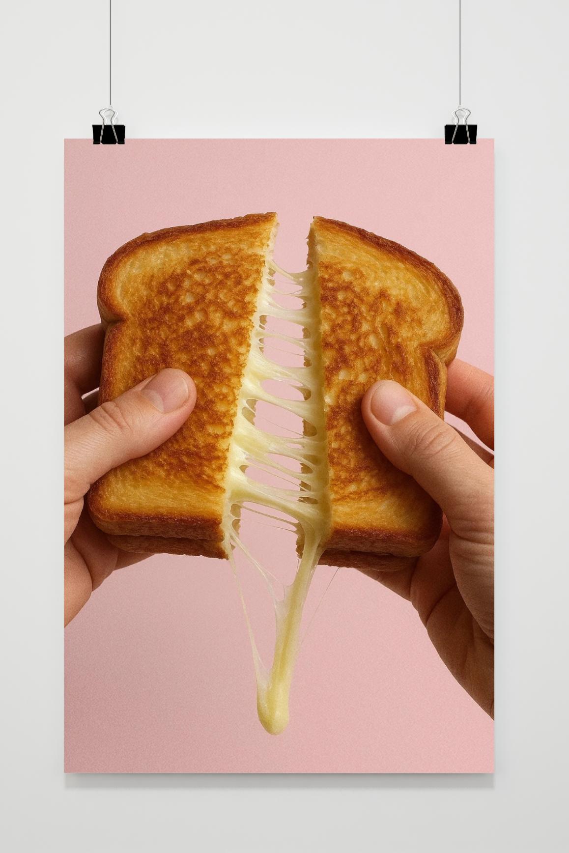 Cheese Sandwich in interieur