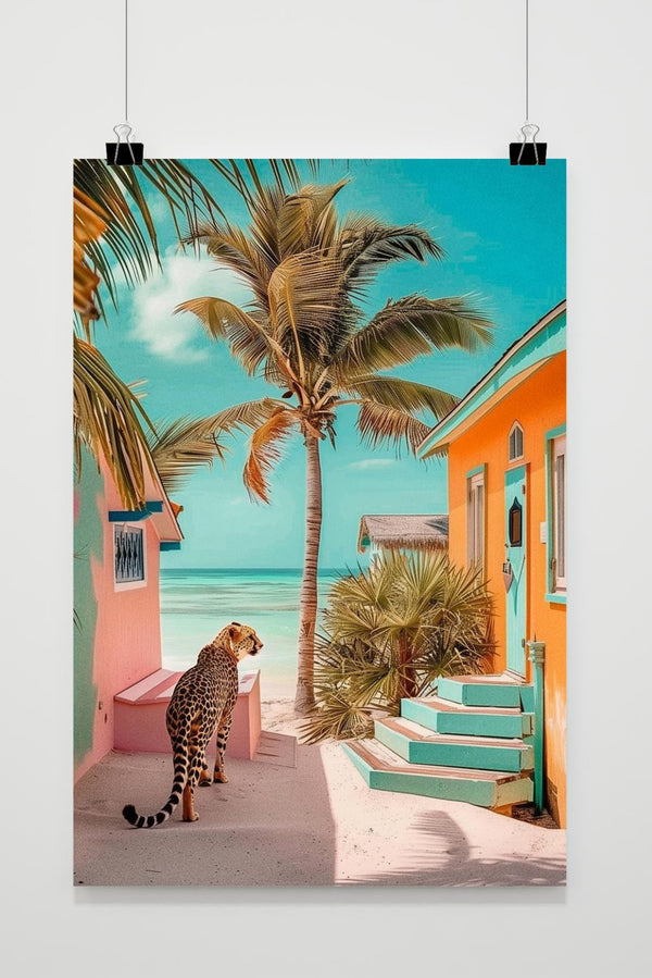 Póster Guepardo