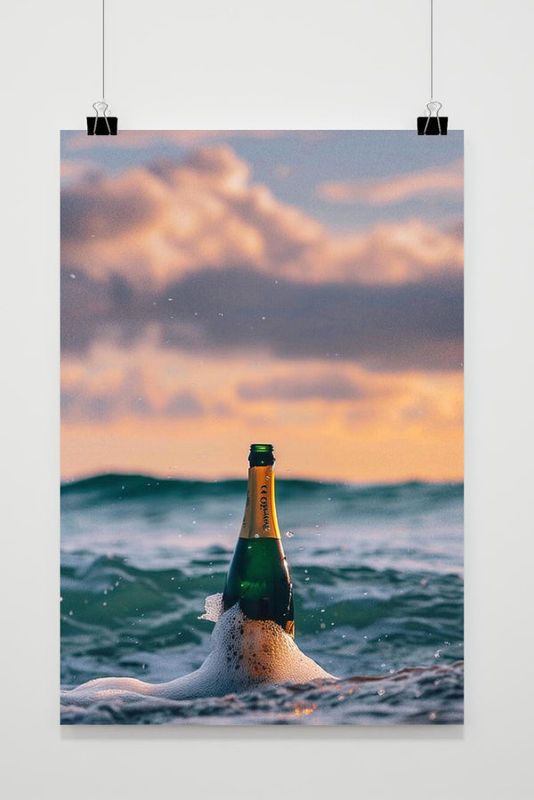 Champagne Ocean poster