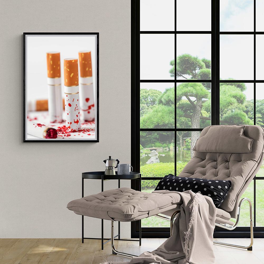 Cigarettes dans un intérieur
