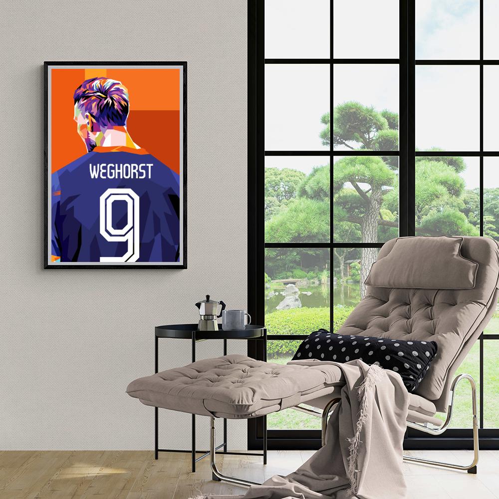 Wout Weghorst dans un intérieur