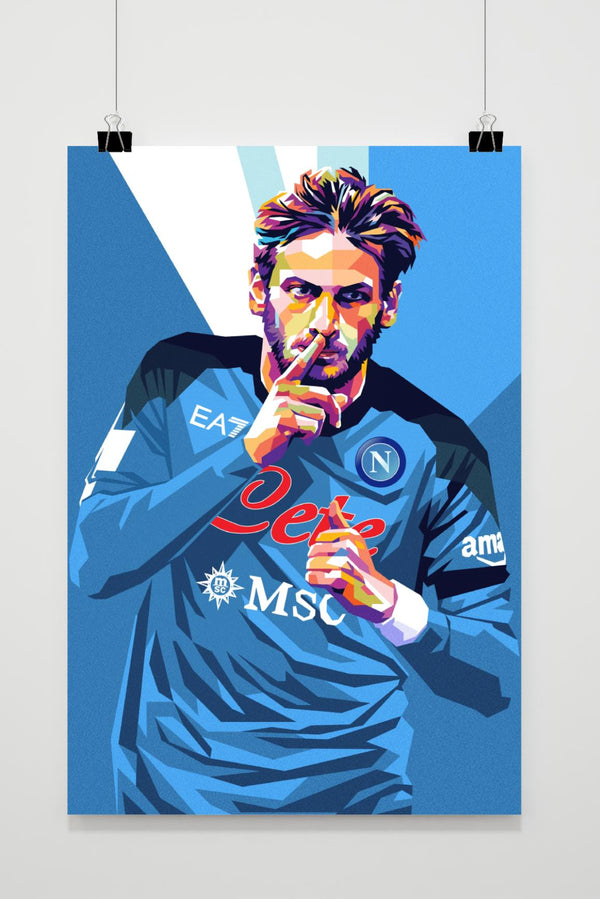 Póster Khvicha Kvaratskhelia