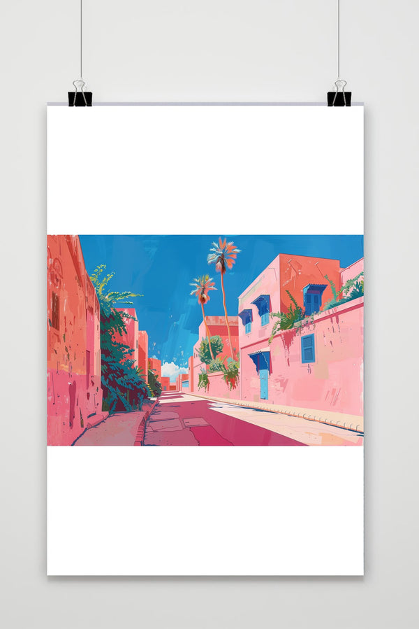 Póster Tatsuro Kiuch Marrakech