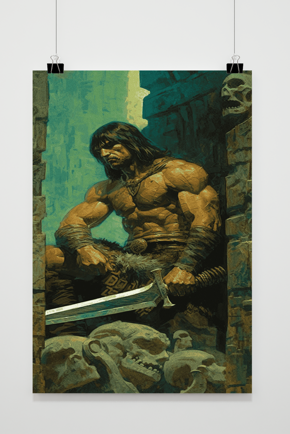 Póster Conan the Barbarian
