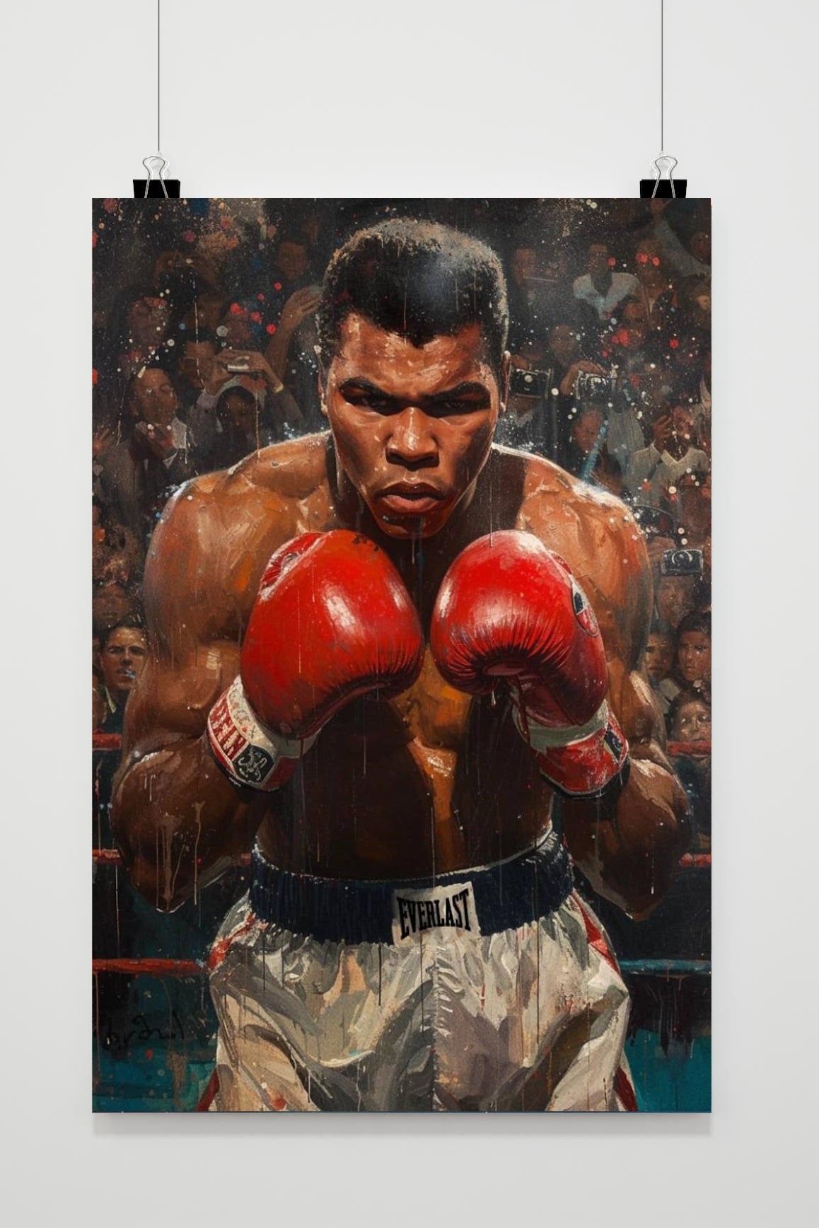 Affiche Muhammad Ali de 25 Artstreet