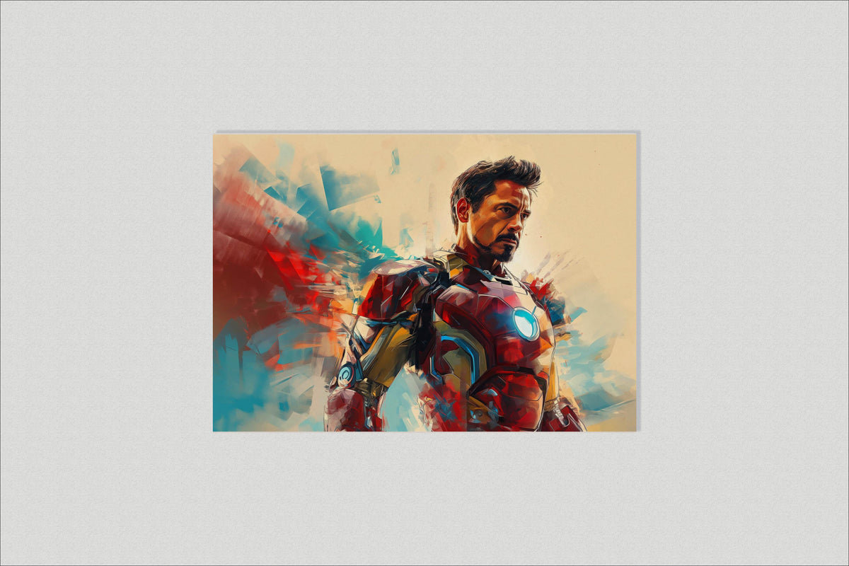 Iron Man dans un intérieur