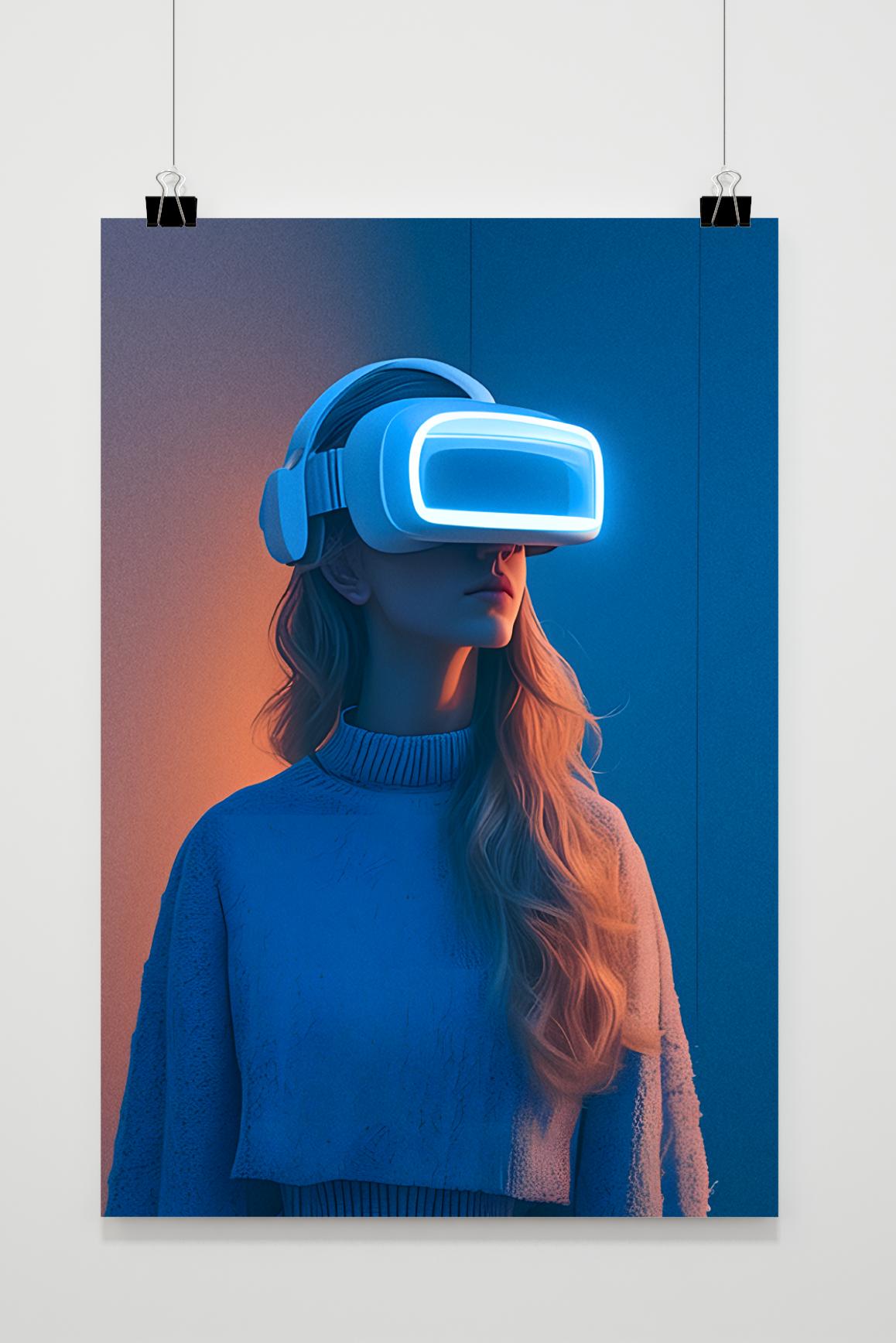 Affiche Réalité Virtuelle de 25 Artstreet