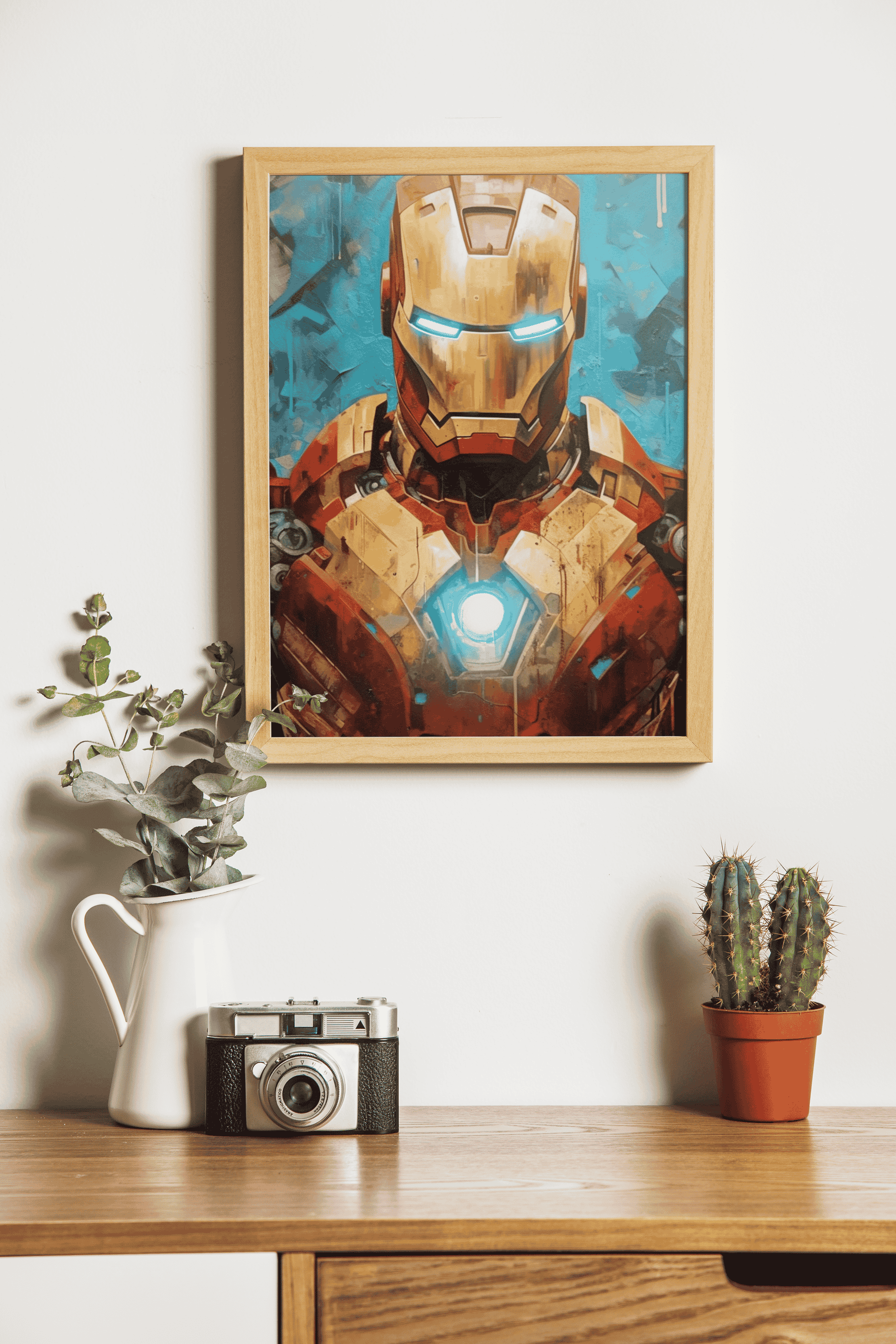 Iron Man Abstract