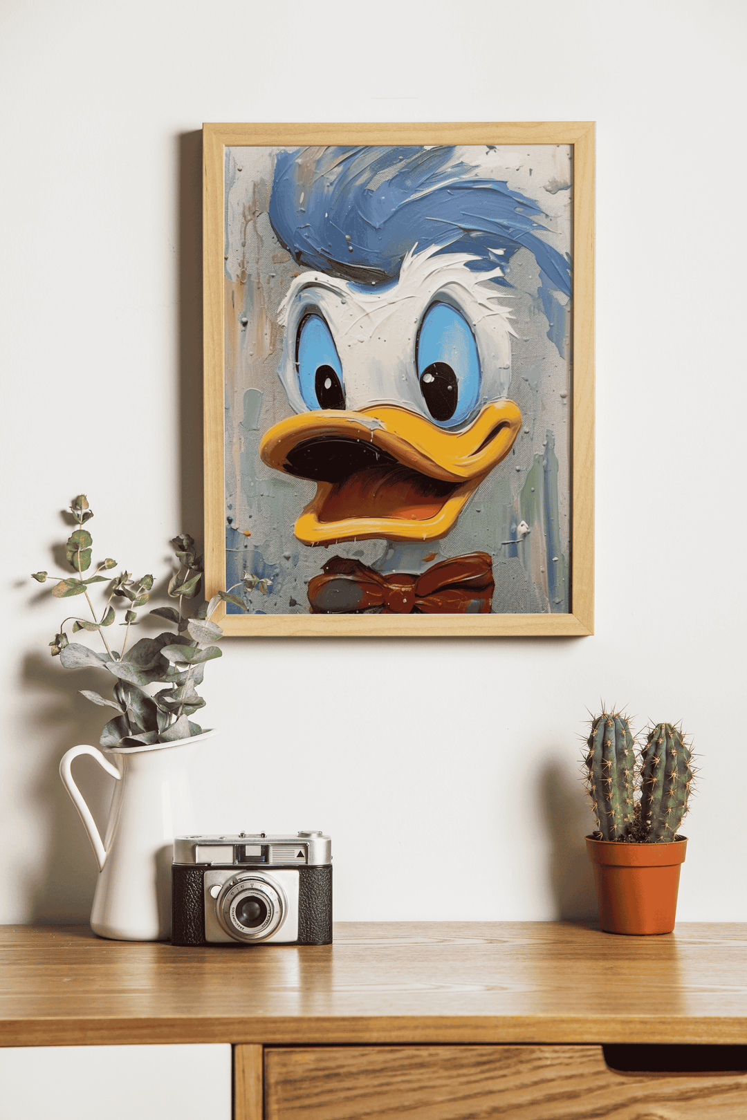 Donald Duck Abstract