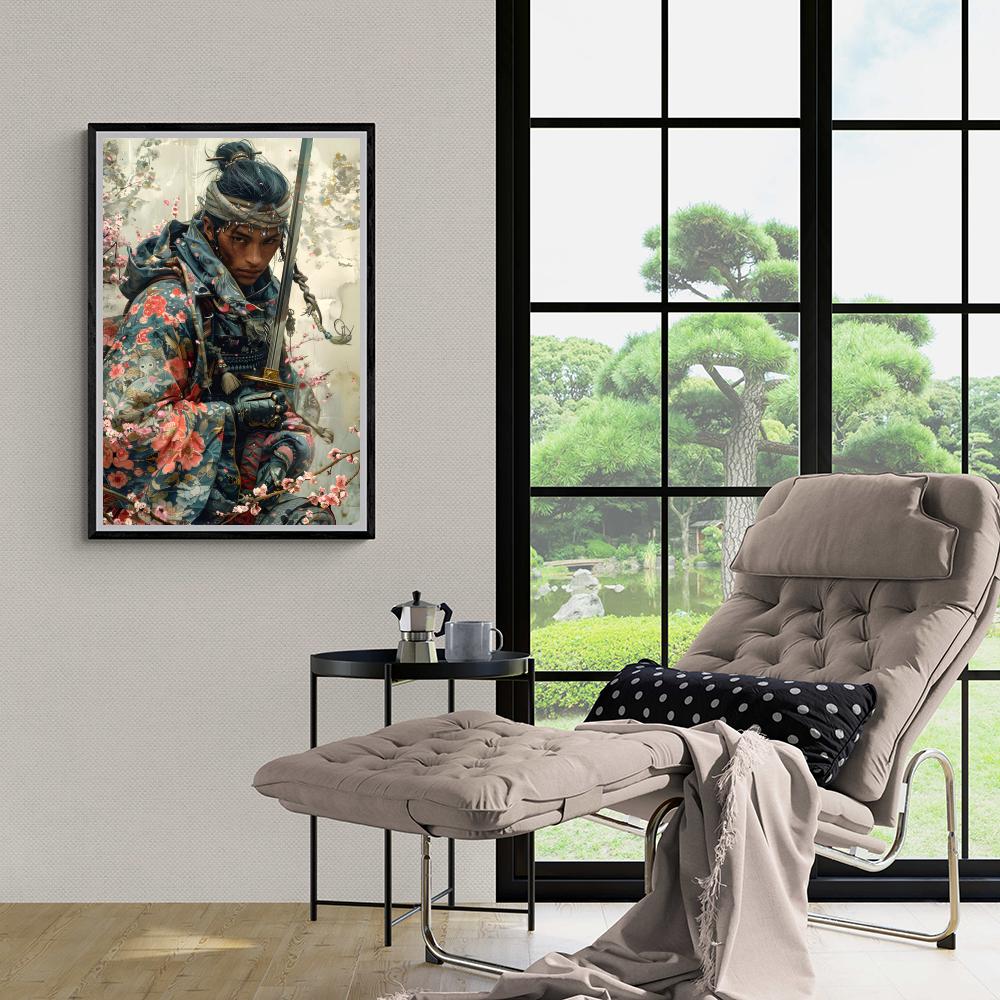 Samurai dans un intérieur